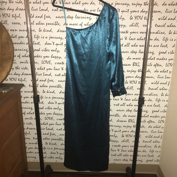 RIVIERA ONE-SHOULDER MAXI DRESS - Picture 11 of 14